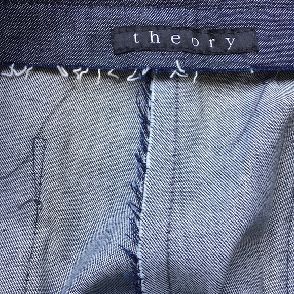 culootes flare bell wide leg jean skort skirt - Picture 5 of 7